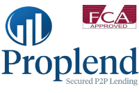 Proplend Logo - FCA Approved P2P Lender